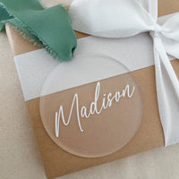 Personalised Acrylic Xmas Ornaments