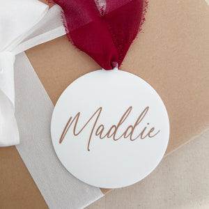Personalised Name Xmas Ornaments