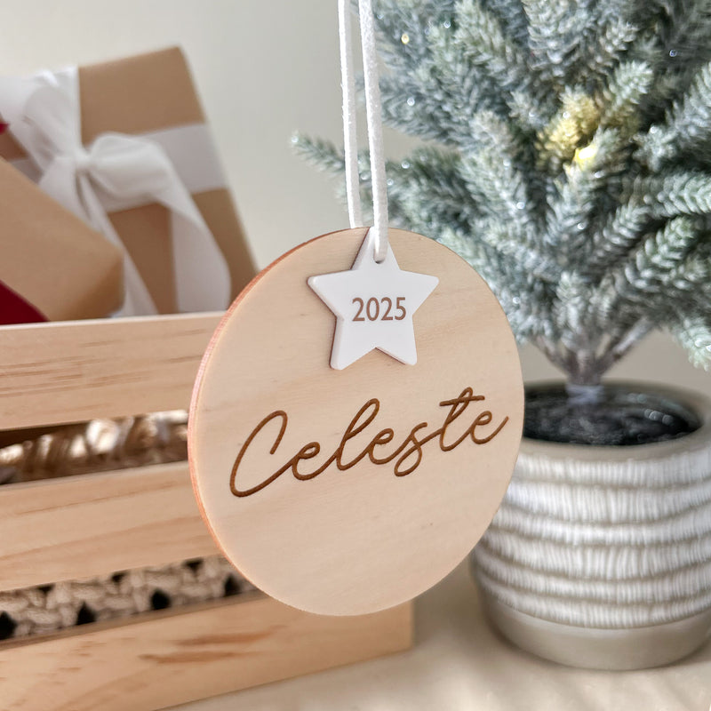 2025 Star Timber Ornament