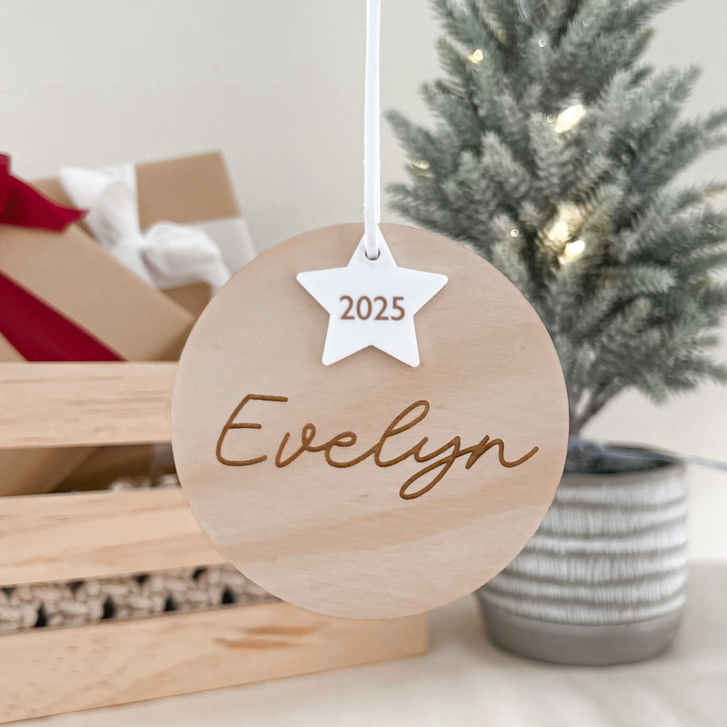 2025 Star Timber Ornament