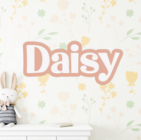 double layer acrylic 3d wall name