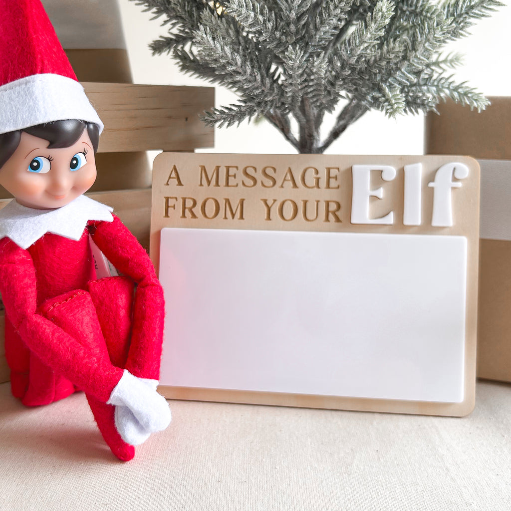 Elf Message Board - Timber