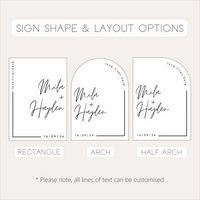 A1 Wedding Sign - LOVE Lives Here!