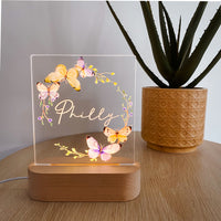 Night Light - Butterfly WREATH Design